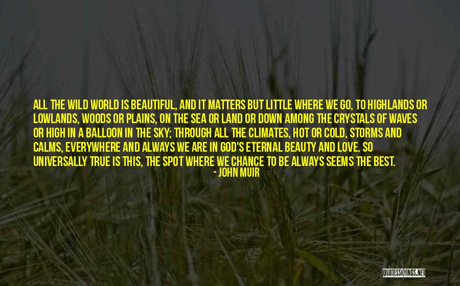 Hot And Beautiful Quotes By John Muir