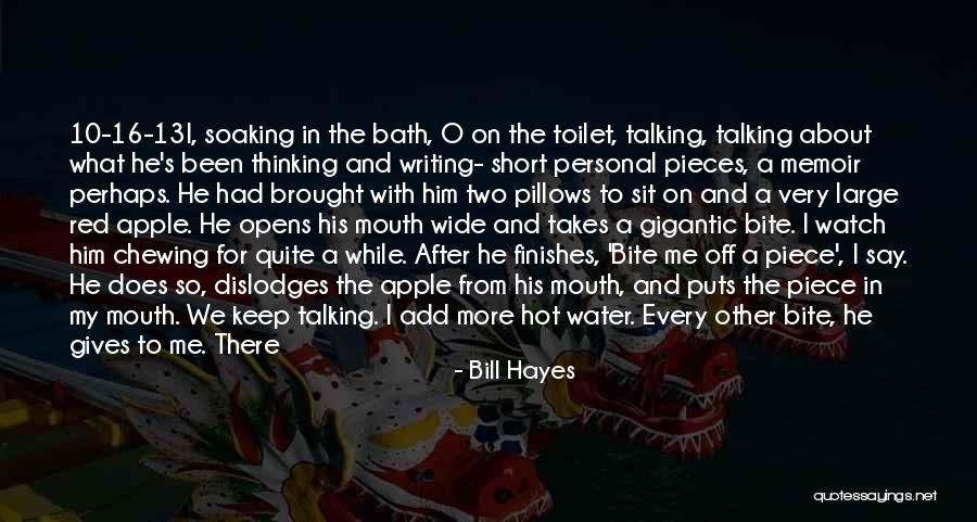 Hot And Short Quotes By Bill Hayes