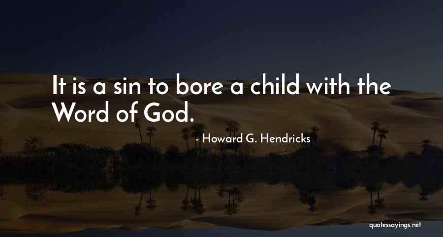 Hot Cereal Quotes By Howard G. Hendricks Hot Cereal Quotes By Howard G. Hendricks