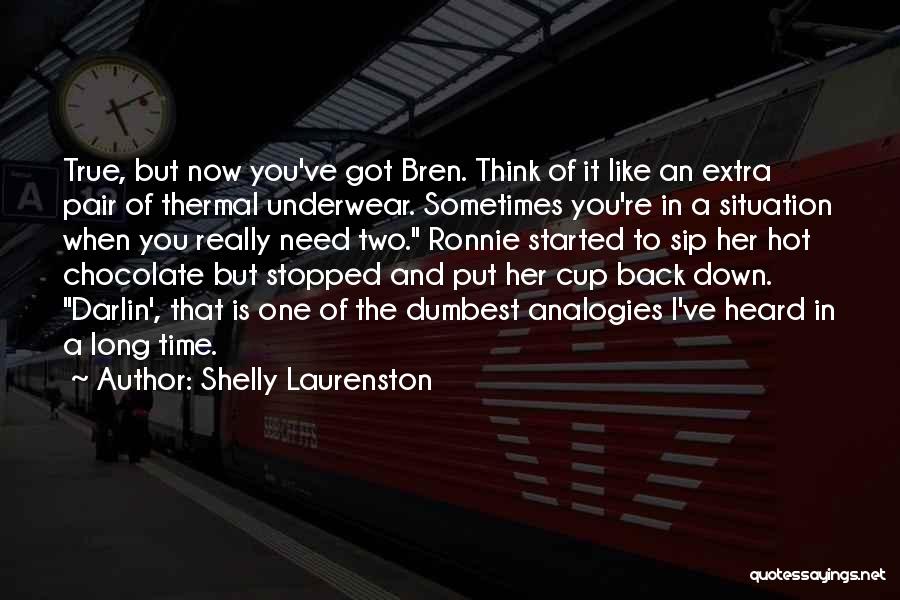 Hot Chocolate Quotes By Shelly Laurenston
