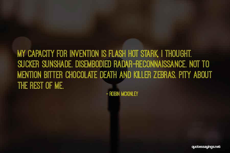 Hot Flash Quotes By Robin McKinley