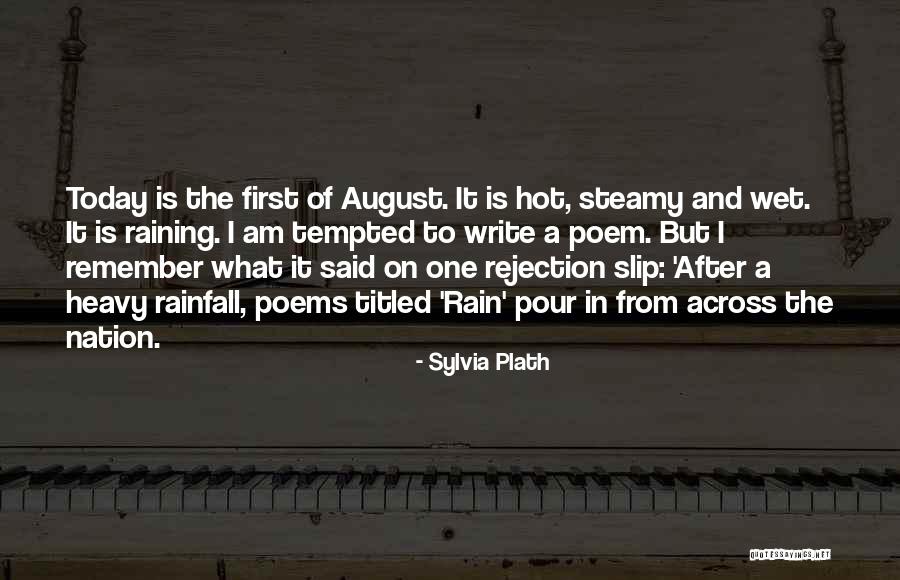 Hot N Steamy Quotes By Sylvia Plath