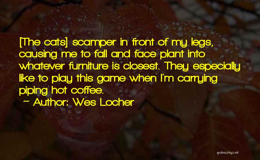 Hot Outside Funny Quotes By Wes Locher