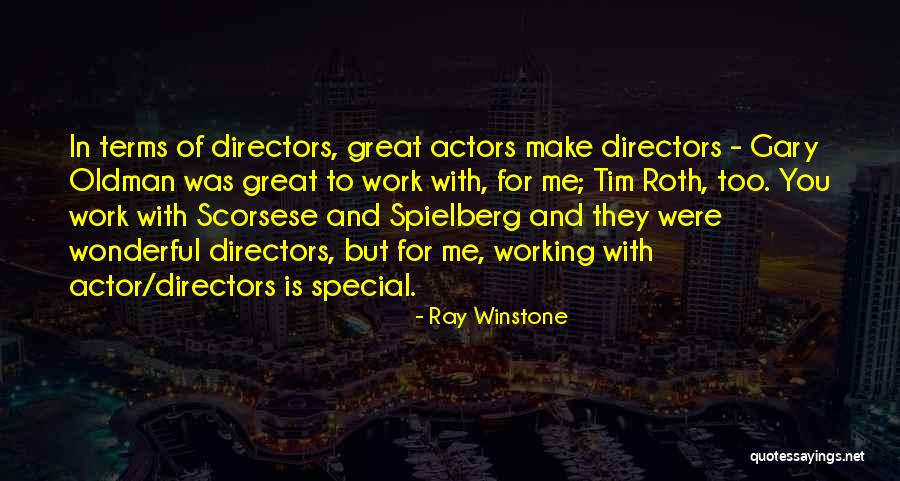 Hot Summers Quotes By Ray Winstone Hot Summers Quotes By Ray Winstone