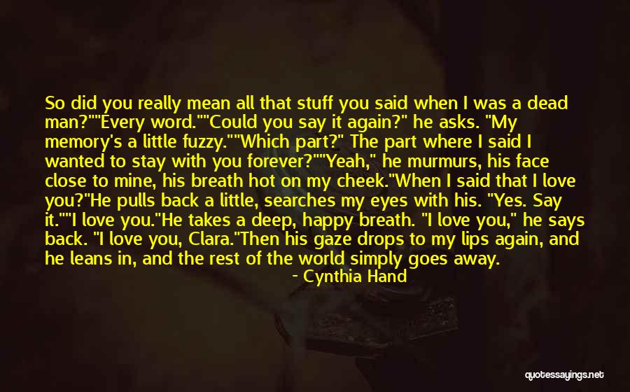 Hot Takes Quotes By Cynthia Hand Hot Takes Quotes By Cynthia Hand