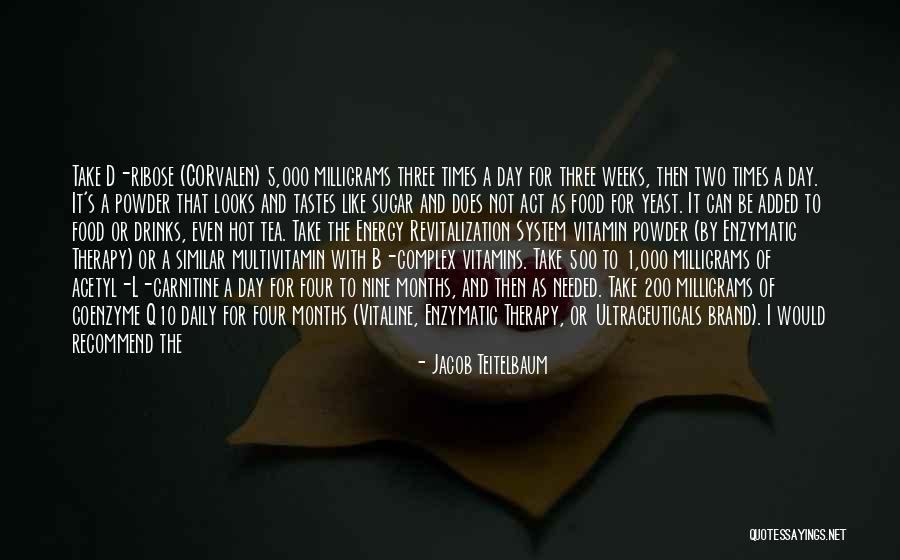Hot Tea Quotes By Jacob Teitelbaum Hot Tea Quotes By Jacob Teitelbaum