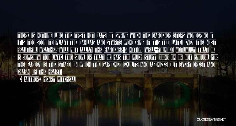 Hot Vs Beautiful Quotes By Henry Mitchell Hot Vs Beautiful Quotes By Henry Mitchell