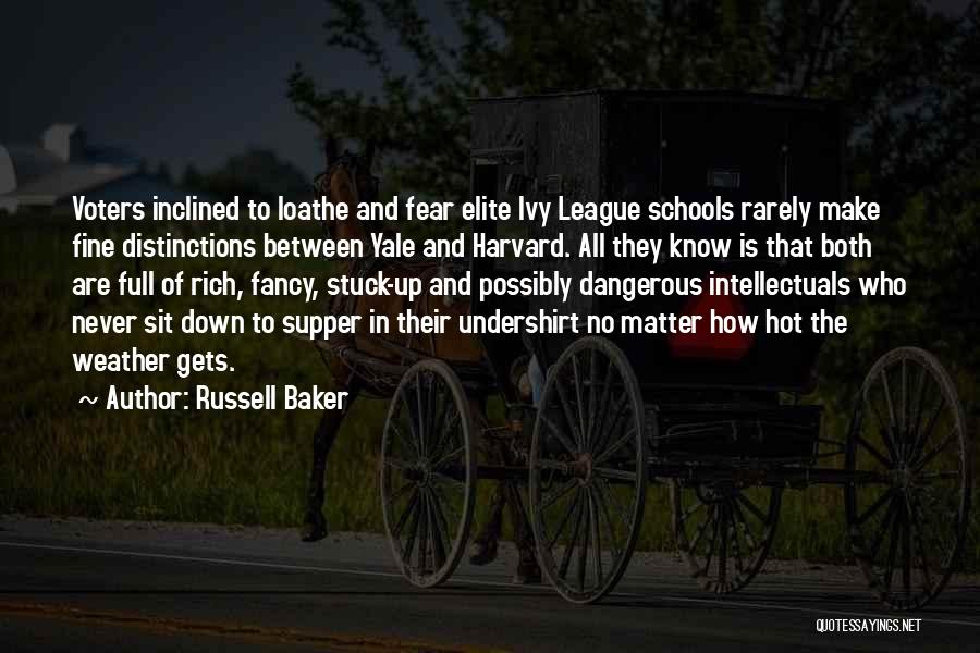 Hot Weather Quotes By Russell Baker