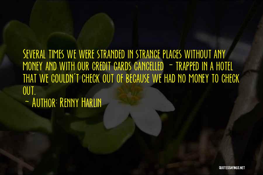 Hotel Check In Quotes By Renny Harlin