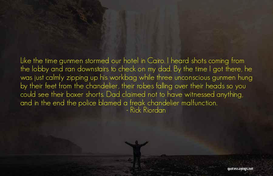 Hotel Check In Quotes By Rick Riordan