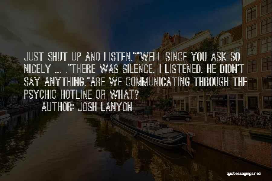 Hotline Quotes By Josh Lanyon