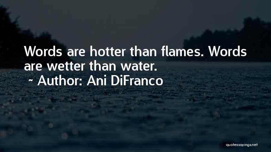 Hotter Than Quotes By Ani DiFranco