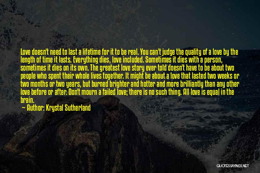 Hotter Than Quotes By Krystal Sutherland