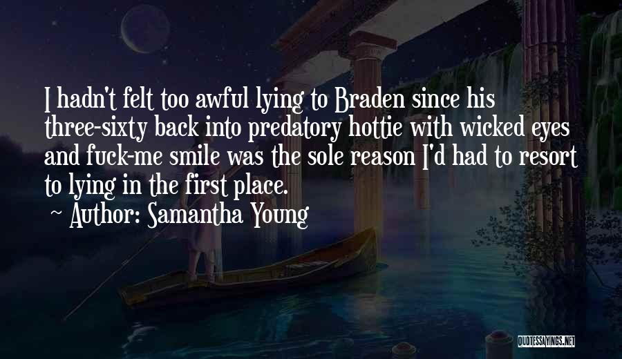 Hottie Quotes By Samantha Young