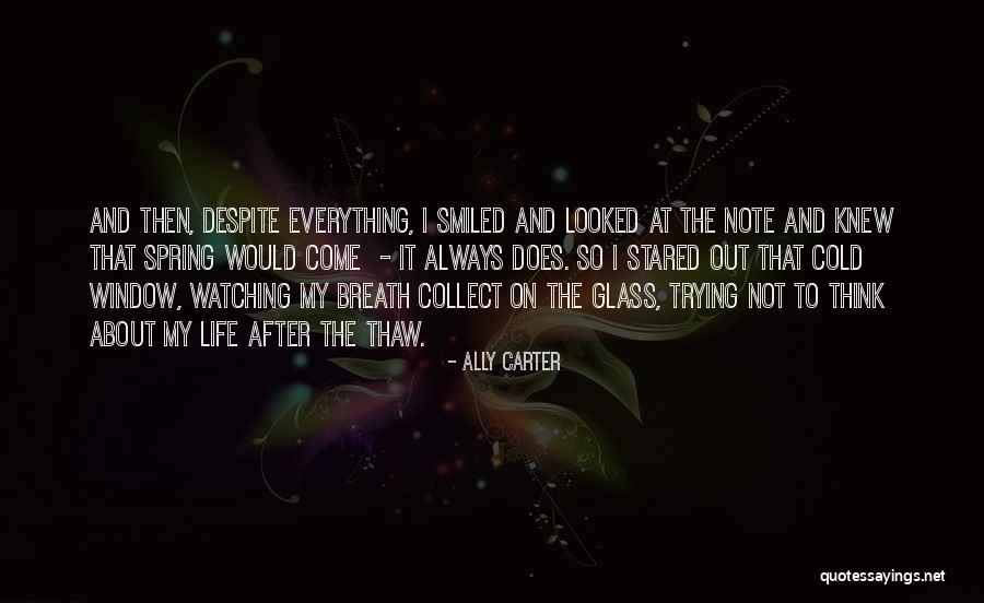 Hotze Quotes By Ally Carter Hotze Quotes By Ally Carter