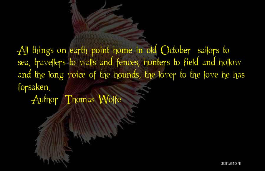 Hounds Of Love Quotes By Thomas Wolfe