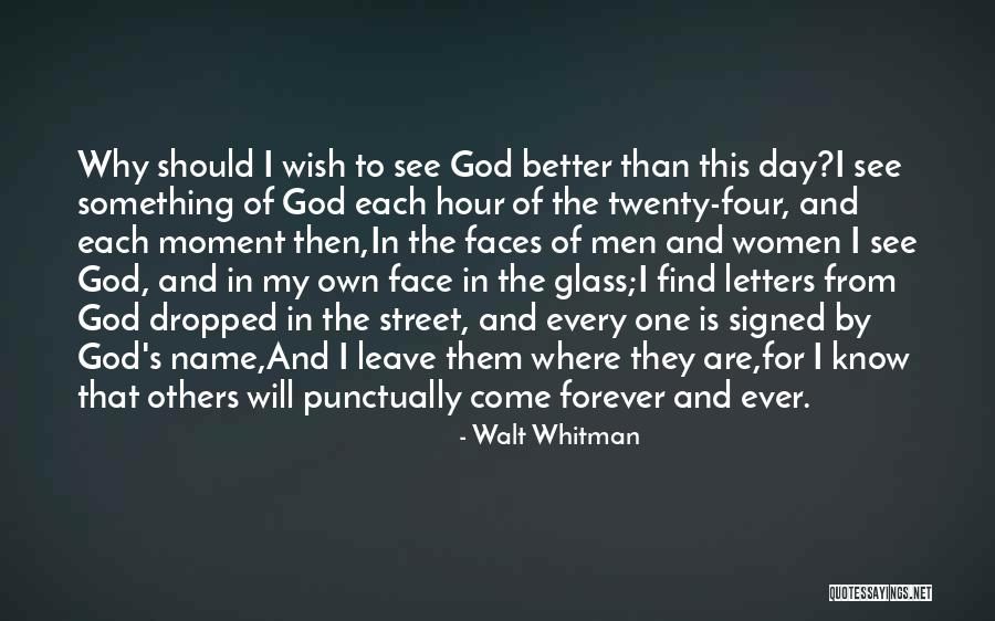 Hour Glass Quotes By Walt Whitman Hour Glass Quotes By Walt Whitman