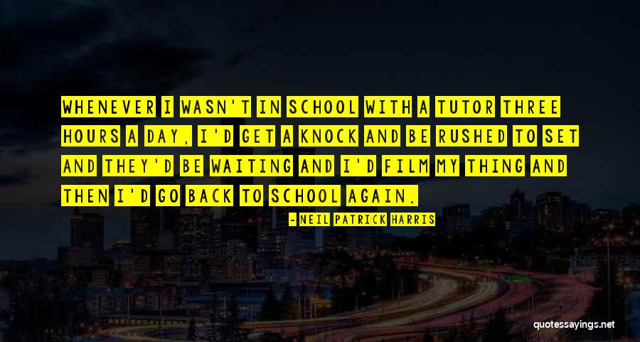 Hours Film Quotes By Neil Patrick Harris Hours Film Quotes By Neil Patrick Harris
