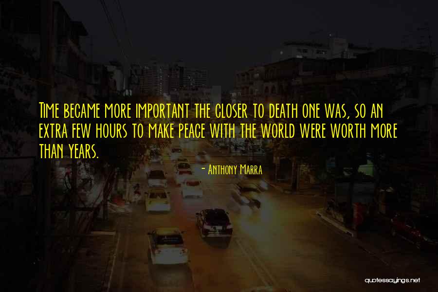 Hours Important Quotes By Anthony Marra Hours Important Quotes By Anthony Marra