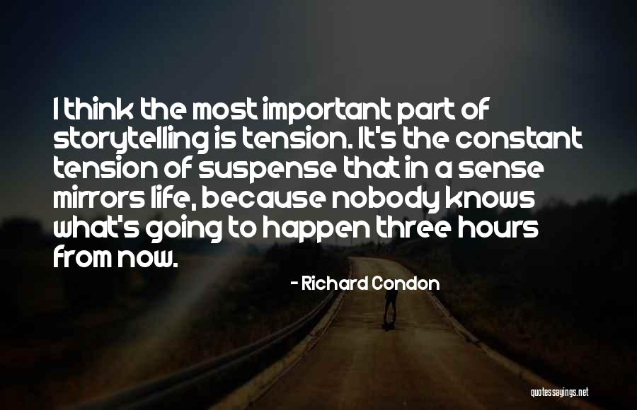 Hours Important Quotes By Richard Condon Hours Important Quotes By Richard Condon