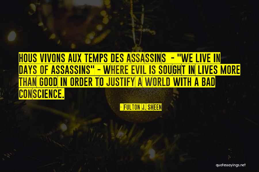 Hous Quotes By Fulton J. Sheen Hous Quotes By Fulton J. Sheen