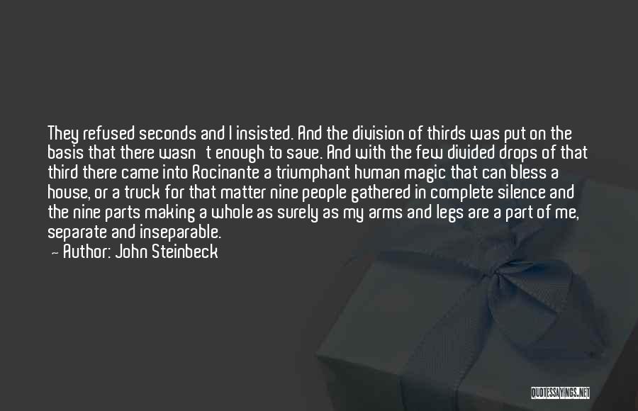 House Divided Quotes By John Steinbeck