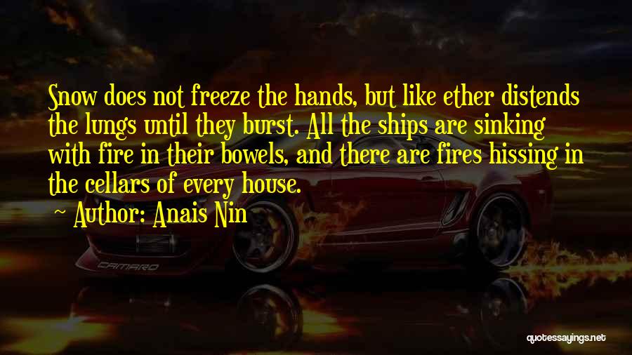 House Fires Quotes By Anais Nin