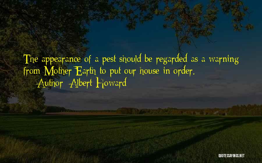 House In Order Quotes By Albert Howard