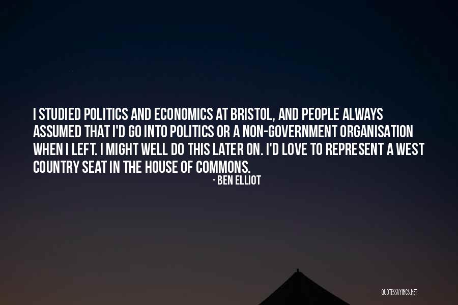 House Of Commons Quotes By Ben Elliot House Of Commons Quotes By Ben Elliot