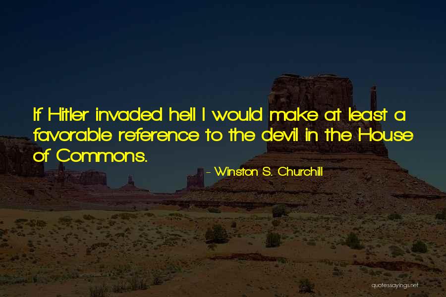 House Of Commons Quotes By Winston S. Churchill House Of Commons Quotes By Winston S. Churchill