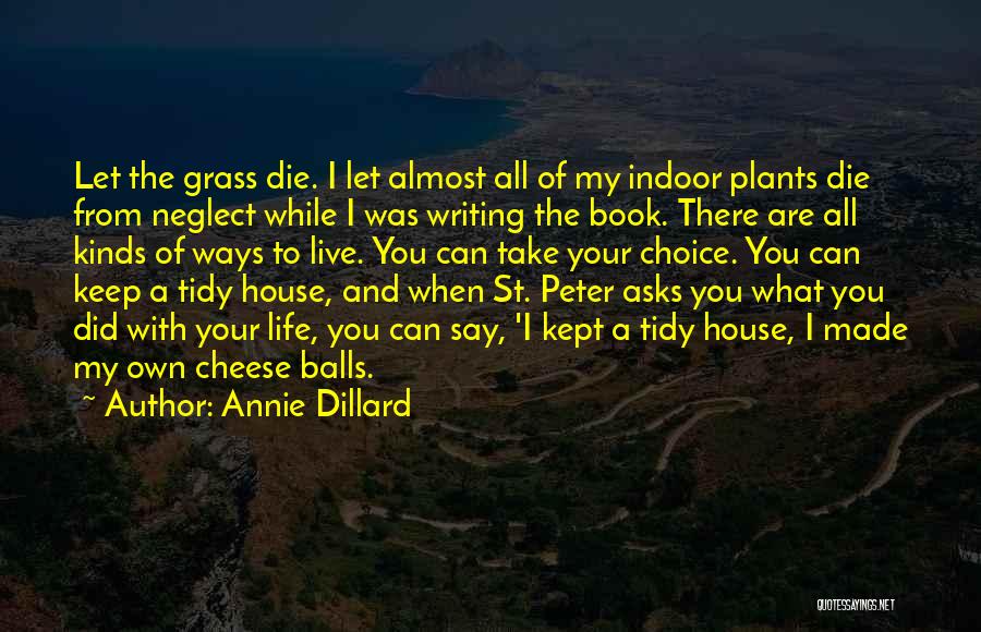 House Plants Quotes By Annie Dillard