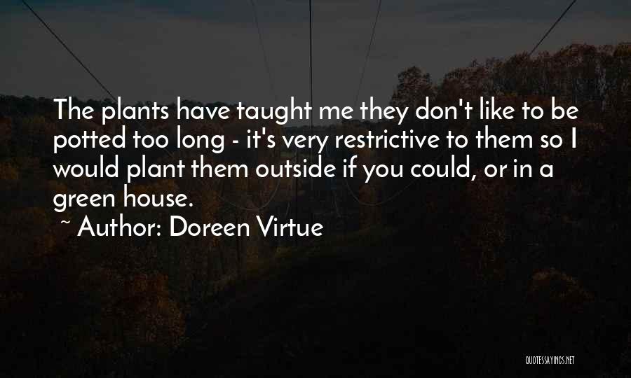 House Plants Quotes By Doreen Virtue