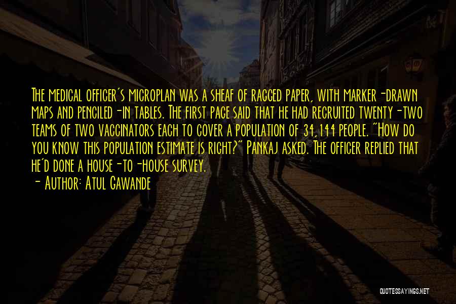 House Survey Quotes By Atul Gawande