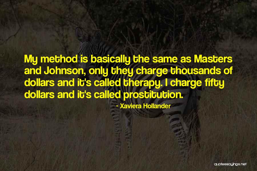 Housebroken English Springer Quotes By Xaviera Hollander Housebroken English Springer Quotes By Xaviera Hollander