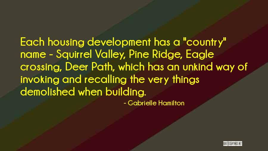 Housing And Development Quotes By Gabrielle Hamilton Housing And Development Quotes By Gabrielle Hamilton