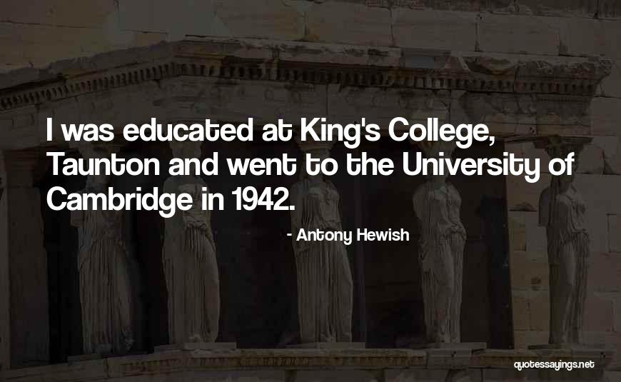 Housmansada Quotes By Antony Hewish Housmansada Quotes By Antony Hewish