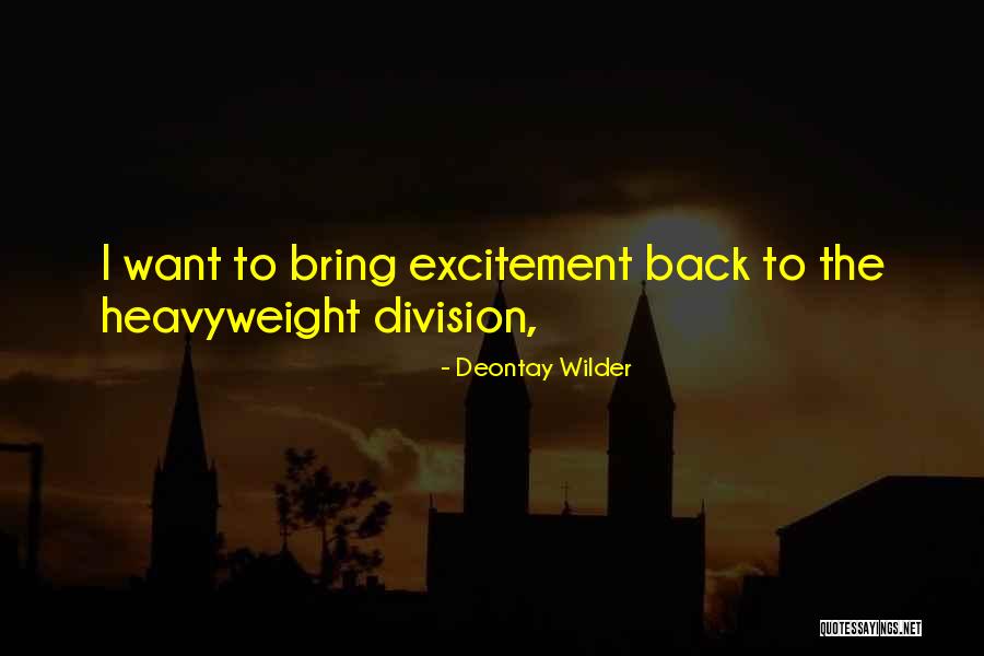 Hovden Hat Quotes By Deontay Wilder Hovden Hat Quotes By Deontay Wilder