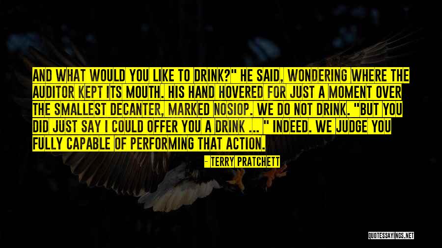 Hovered Over Quotes By Terry Pratchett Hovered Over Quotes By Terry Pratchett