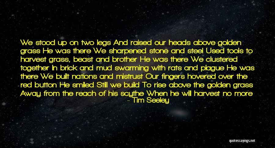 Hovered Over Quotes By Tim Seeley Hovered Over Quotes By Tim Seeley