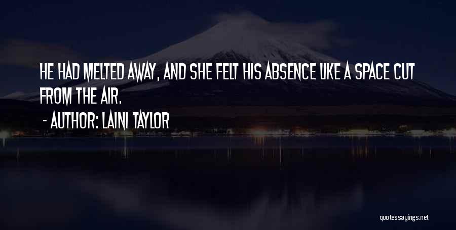 Hovertravel Quotes By Laini Taylor