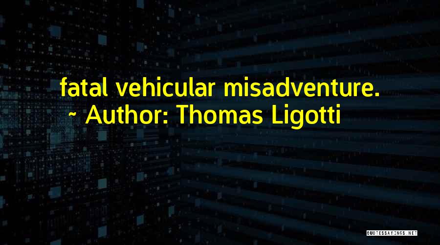 Hovertravel Quotes By Thomas Ligotti