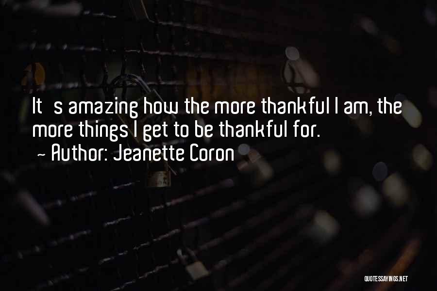 How Amazing Quotes By Jeanette Coron