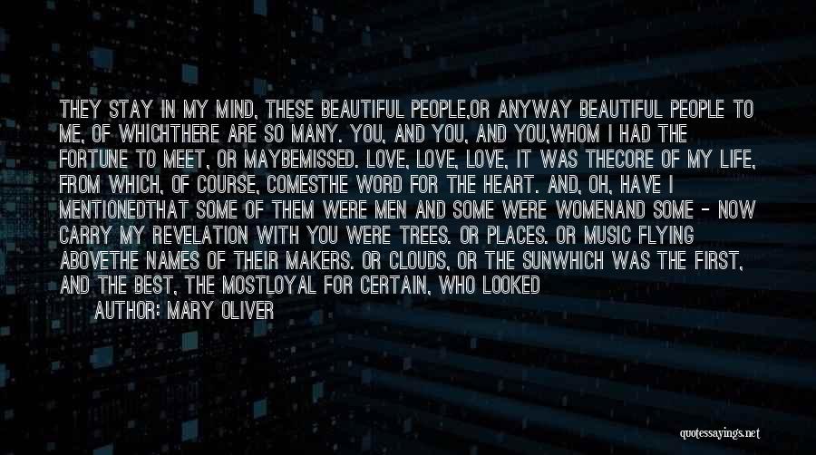 How Beautiful You Are To Me Quotes By Mary Oliver