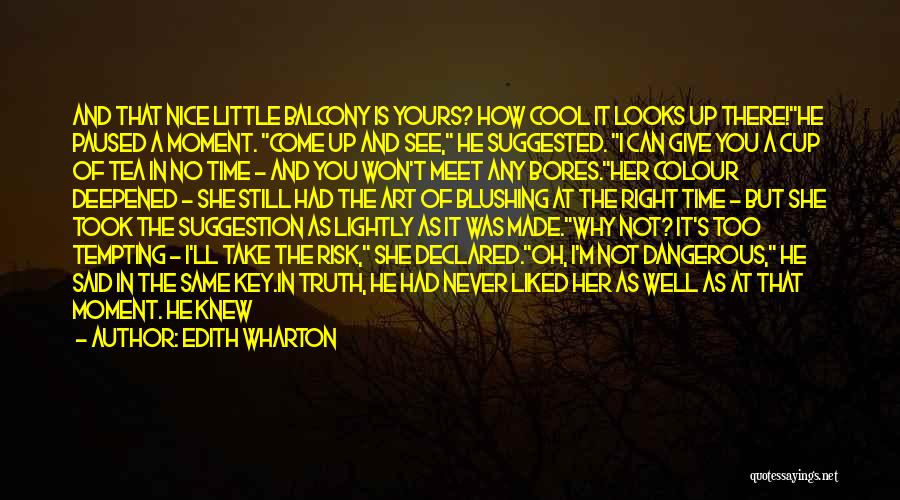 How Can I Be Without You Quotes By Edith Wharton