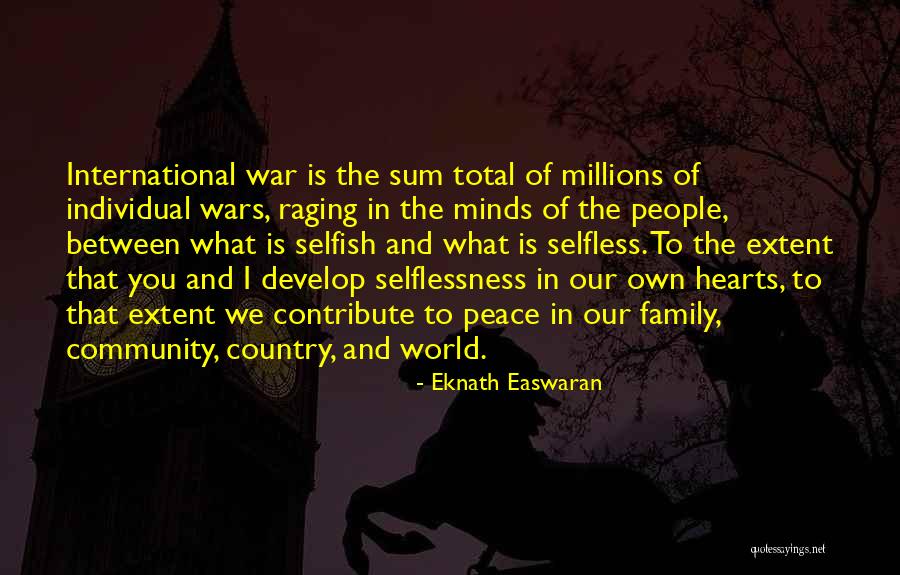 How Can You Contribute Quotes By Eknath Easwaran How Can You Contribute Quotes By Eknath Easwaran