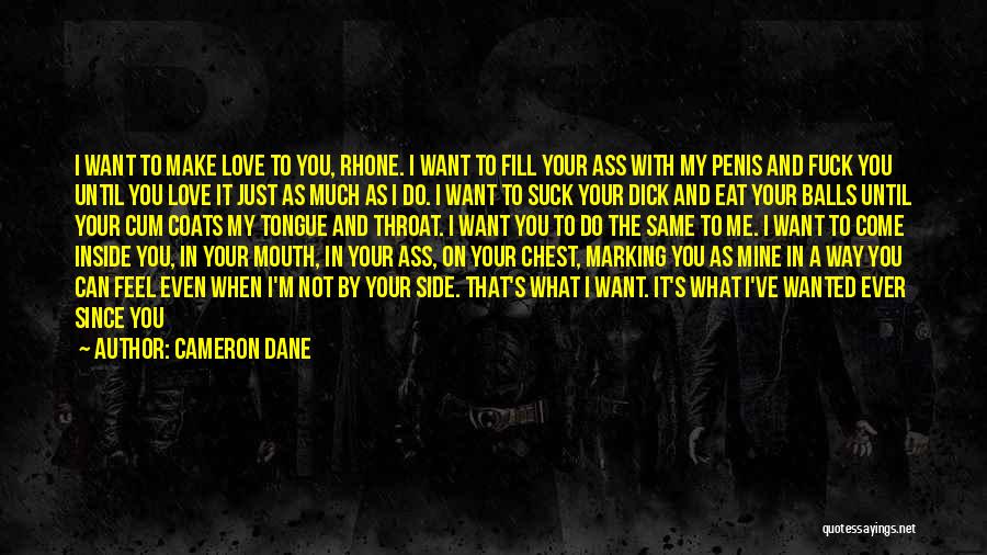 How Can You Not Love Me Quotes By Cameron Dane