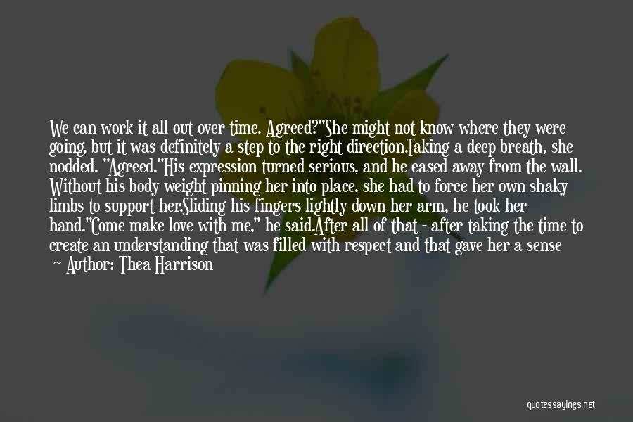 How Deep Love Quotes By Thea Harrison