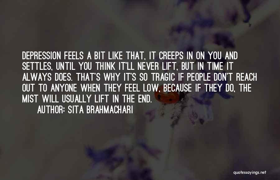 How Depression Feels Quotes By Sita Brahmachari