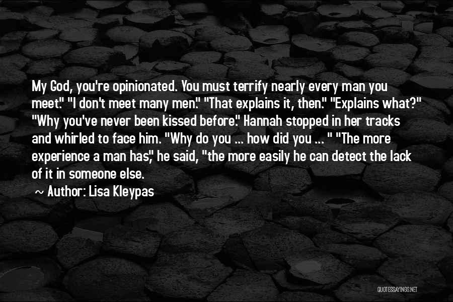 How Did You Do It Quotes By Lisa Kleypas