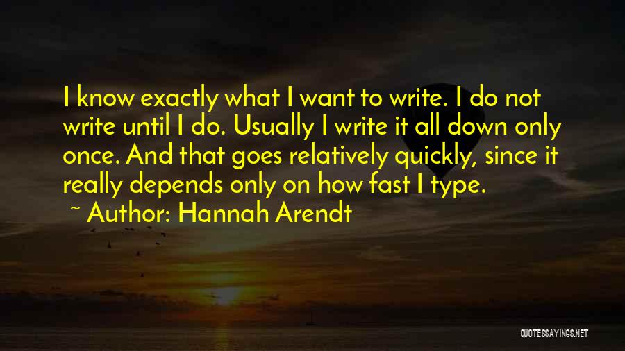 How Do I Type Quotes By Hannah Arendt